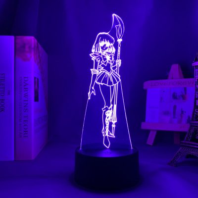 Sailor Moon Sailor Saturn 3D Lamp