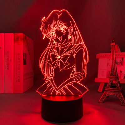 Sailor Moon Sailor Mars New 3D Lamp