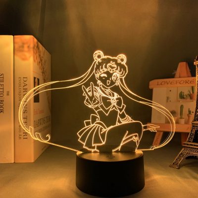 Sailor Moon Usagi Tsukino Decor 3D Lamp