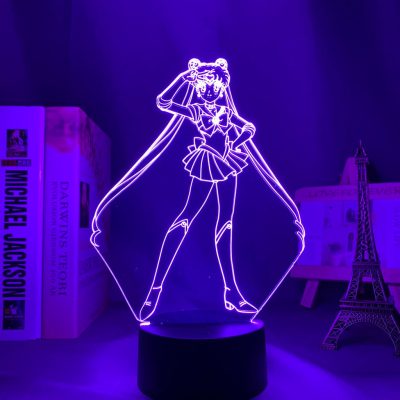 Sailor Moon Usagi Tsukino New 3D Lamp