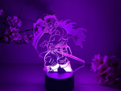 Black Clover Captain Yami Sukehiro New Style 3D Lamp
