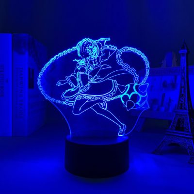 Re Zero Starting Life In Another World Rem Hot Design 3D Lamp