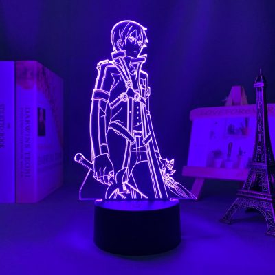 Sword Art Online Kirito 3D Lamp