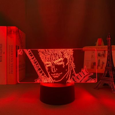 Cool Berserk Guts 3D Lamp