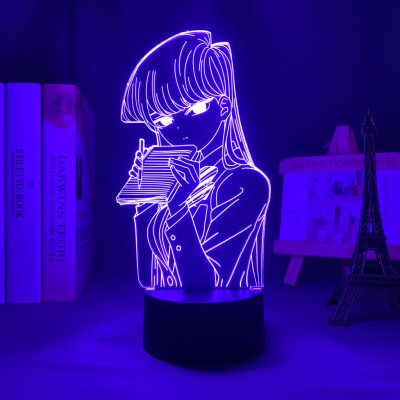Komi Can't Communicate Komi 3D Lamp