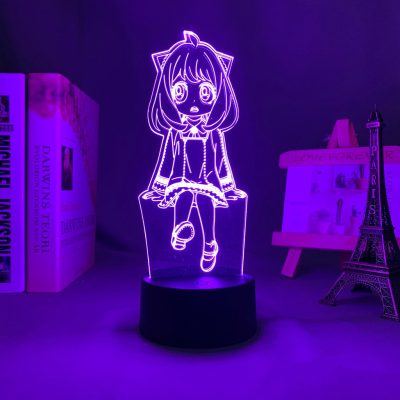 SPY x FAMILY Kawaii Anya Forger 3D Lamp