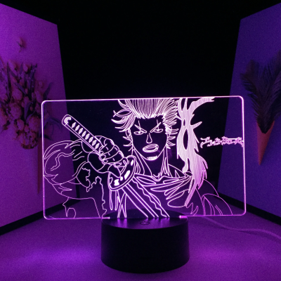 Black Clover Captain Yami Sukehiro 3D Lamp
