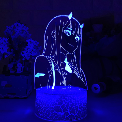 Darling In The Franxx Zero Two 3D Lamp
