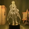 3d Anime Lamp Akame Ga Kill Esdese Nightlight for Bedroom Decor Led Night Light Birthday Gift 1 - Anime Lamp UK Store