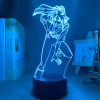 3d Light Anime Bleach Yoruichi Shihouin for Home Decoration Nightlight Cool Birthday Gift Acrylic Led Night 2 - Anime Lamp UK Store