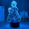 Anime 3d Lamp Bleach Yoruichi Shihouin for Bedroom Decor Nightlight Cool Birthday Gift Acrylic Led Night 2 - Anime Lamp UK Store