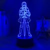 Anime 3d Light Fairy Tail Erza Scarlet for Kids Bedroom Decoration Night Light Manga Gift for 2 - Anime Lamp UK Store