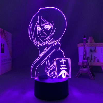 Anime Bleach Rukia Kuchiki 3D Lamp