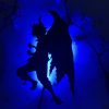 Anime Silhouette Light Fairy Tail Natsu Wall Lamp for Living Room Decoration Bedroom Decor Light Manga 1 - Anime Lamp UK Store