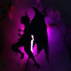 Anime Silhouette Light Fairy Tail Natsu Wall Lamp for Living Room Decoration Bedroom Decor Light Manga 2 - Anime Lamp UK Store