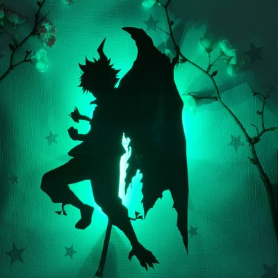 Anime Silhouette Light Fairy 3D Lamp 3D Lamp