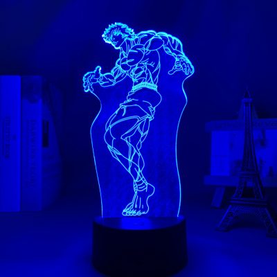 Baki The Grappler Baki Hanma Led Lamp
