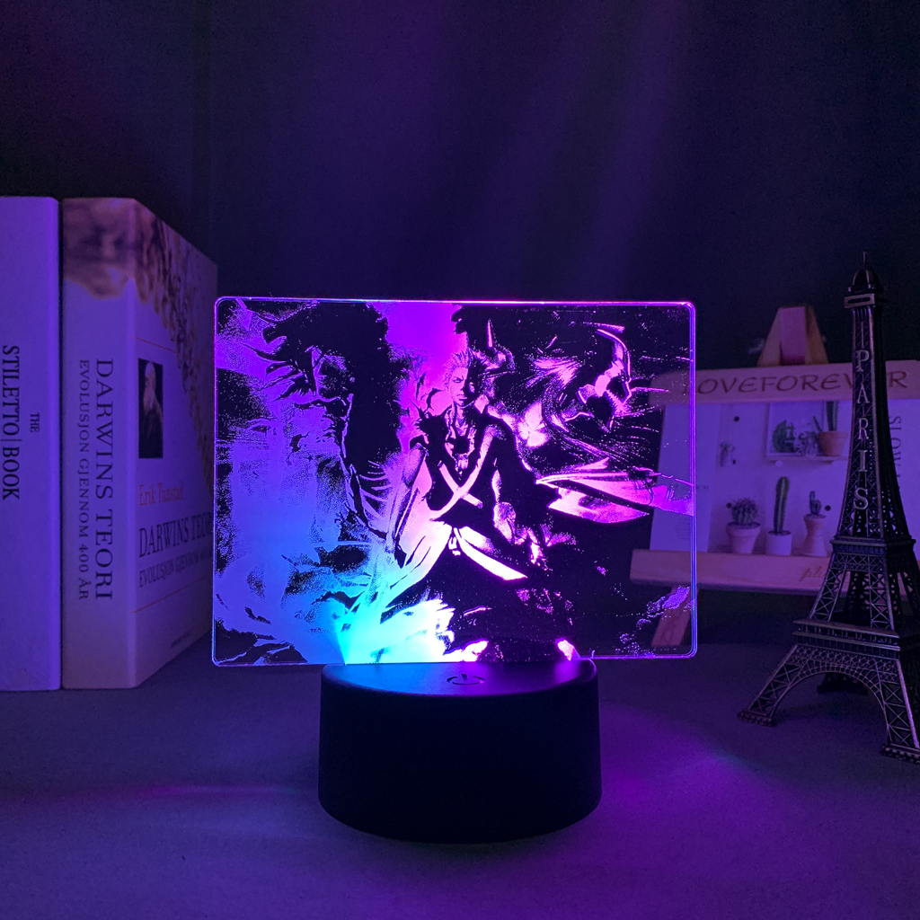 New Anime Bleach Ichigo Kurosh  3D Lamp - Image 2
