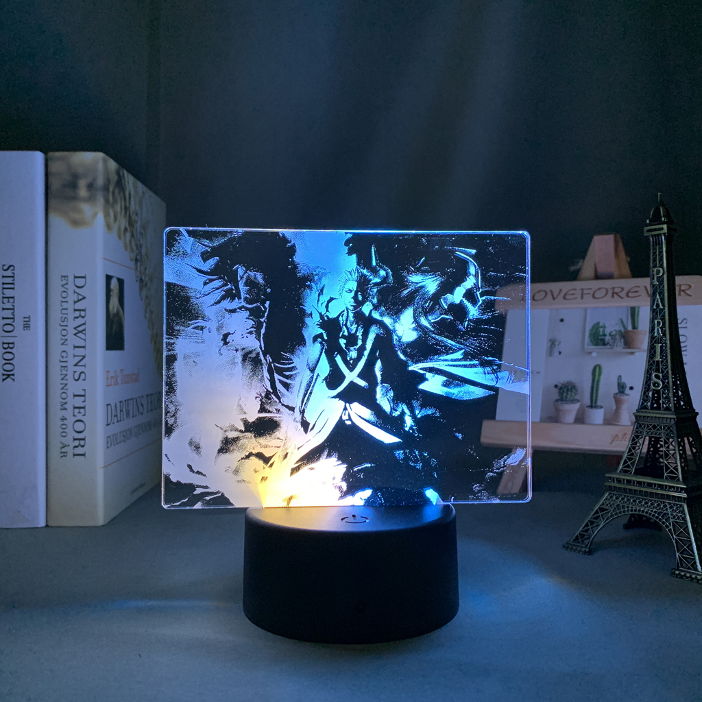 New Anime Bleach Ichigo Kurosh  3D Lamp - Image 3