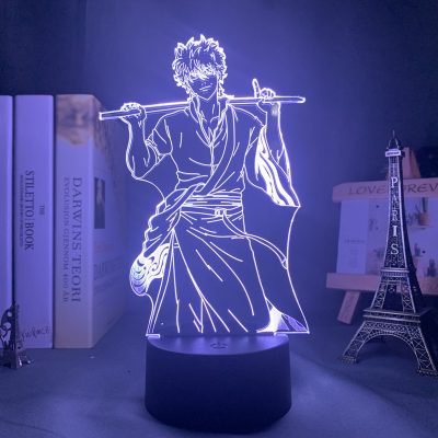 Gintama Gintoki Sakata 3D Lamp