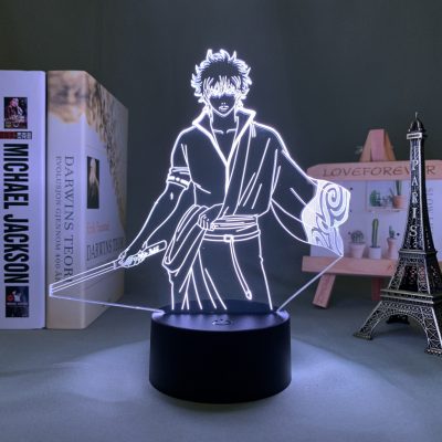 Gintama Gintoki Sakata 3D Lamp