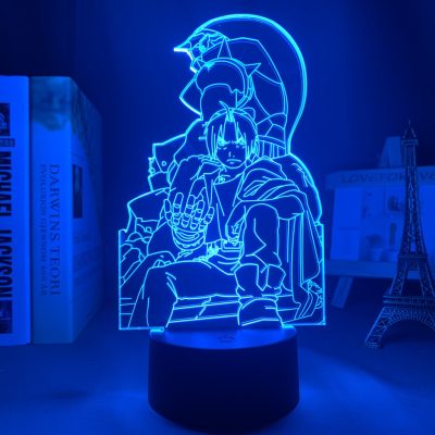 Hot Anime Fullmetal New 3D Lamp