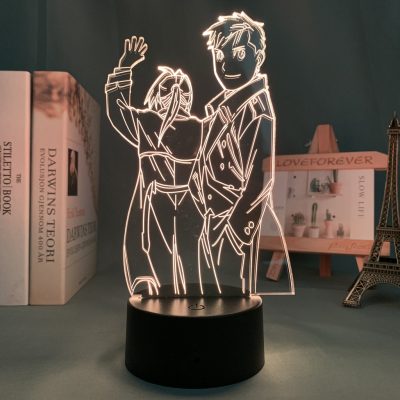 Anime Fullmetal Decor 3D Lamp