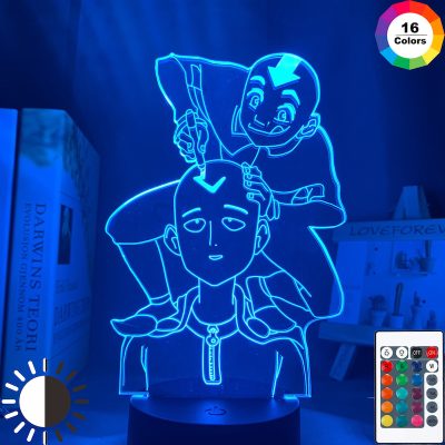 One Punch Man Anime 3D Led Lamp