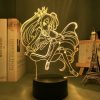 Anime No Game No Life Shiro Led Night Light for Bedroom Decor Birthday Gift Night Lamp 2 - Anime Lamp UK Store