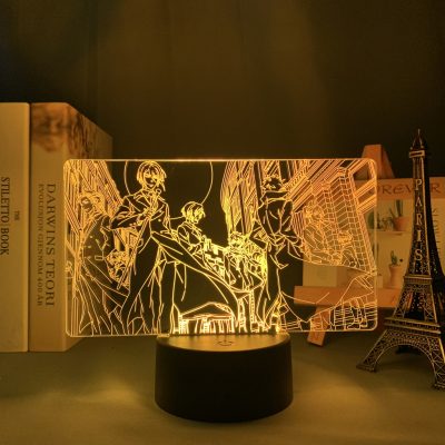 Manga Moriarty New Design 3D Lamp