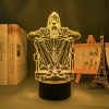 Manga Moriarty The Patriot Sherlock Holmes Led Night Light for Bedroom Decor Nightlight Gift Anime Moriarty 1 - Anime Lamp UK Store