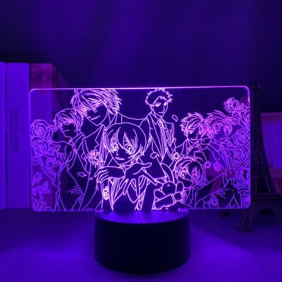 Ouran High School Host Club Led Lamp