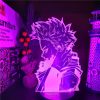 3D Lamp Anime MY HERO ACADEMIA HITOSHI SHINSO Figure Acrylic Led Night Light for Kids Bedroom 2 - Anime Lamp UK Store
