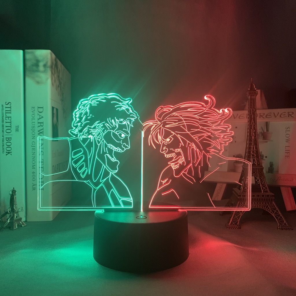 Attack on Titan Shingeki No Kyojin Lamp