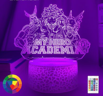 Lamp My Hero Academia Newest 3D Lamp