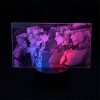 Touch Sensor JoJo Bizarre Adventure Japanese Anime Manga Birthday Two Tone Led Light Two Tone 3D 1 - Anime Lamp UK Store