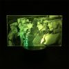 Touch Sensor JoJo Bizarre Adventure Japanese Anime Manga Birthday Two Tone Led Light Two Tone 3D 2 - Anime Lamp UK Store