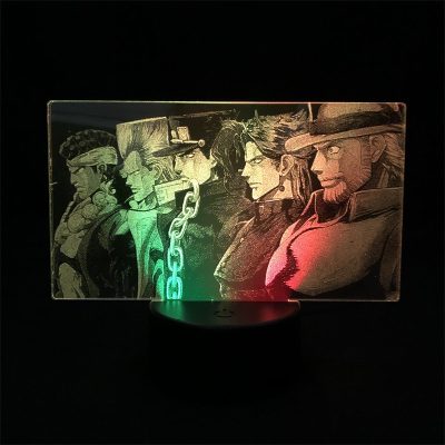 Touch Sensor JoJo Bizarre Adventure Two Tone Lamp