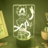 YuYu Hakusho Anime Figure Jaganshi Hiei 3D LED Color Lava Lamp Night Lights Otaku Xmas Gift 1 - Anime Lamp UK Store