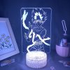 YuYu Hakusho Anime Figure Jaganshi Hiei 3D LED Color Lava Lamp Night Lights Otaku Xmas Gift 3 - Anime Lamp UK Store