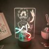 YuYu Hakusho Anime Figure Jaganshi Hiei 3D LED Color Lava Lamp Night Lights Otaku Xmas Gift 4 - Anime Lamp UK Store